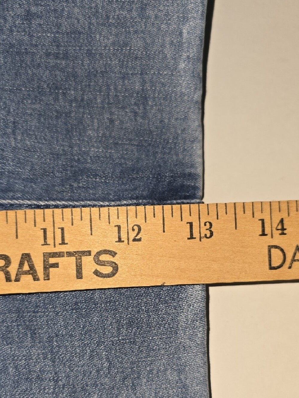 Soft Surroundings Light Blue Wide Leg Jeans - Picture 10 of 12